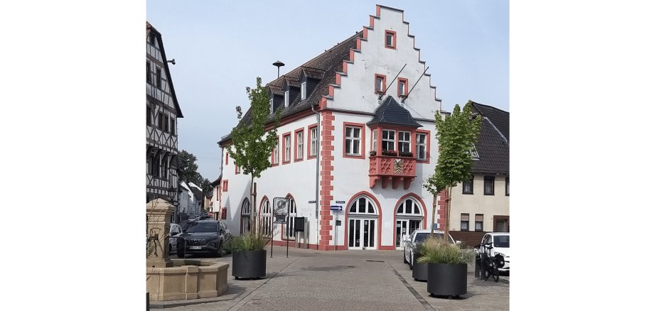 Mittelalterliche Hausfassade altes Rathaus Windecken