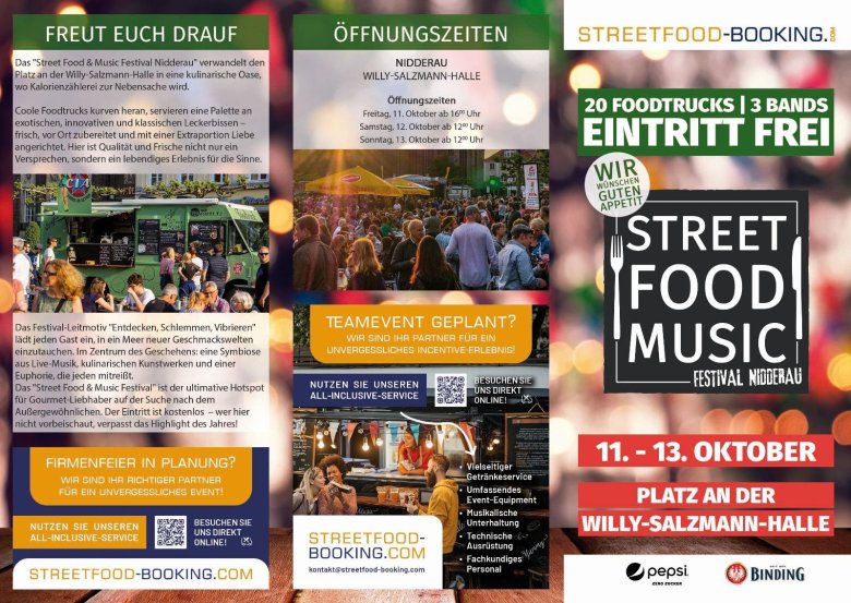 Flyer Streetfood-Festival