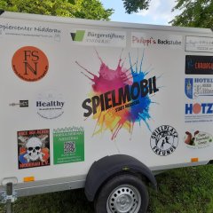 Seit Mai 2024 „fahren“ wir auf dem Spielmobil „mit“