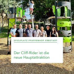 Beteiligung an der Neugestaltungsplanung für den Spielplatz Pfaffenhof in Erbstadt