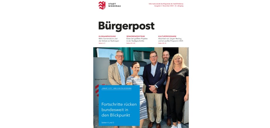 Titelbild Bürgerpost Ausgabe 2024-3